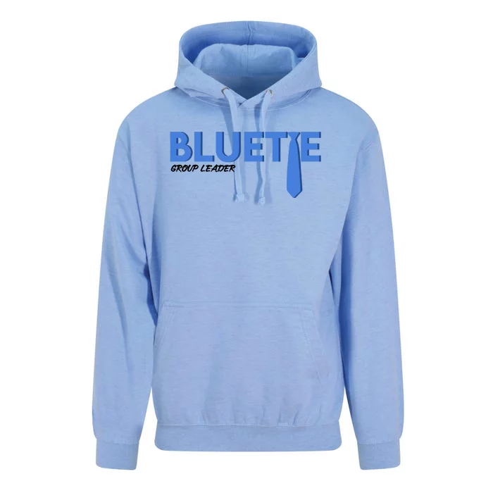 Blue Tie Group Leader Unisex Surf Hoodie