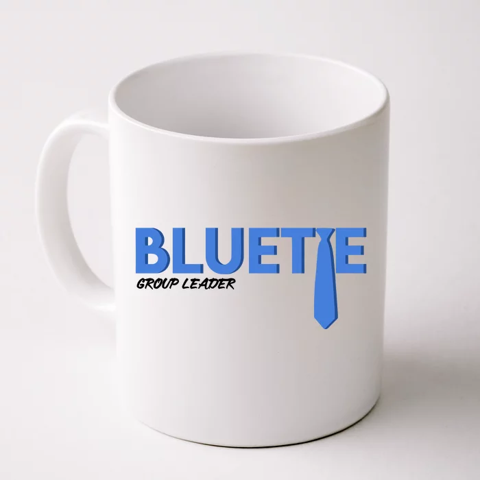 Blue Tie Group Leader Front & Back Coffee Mug