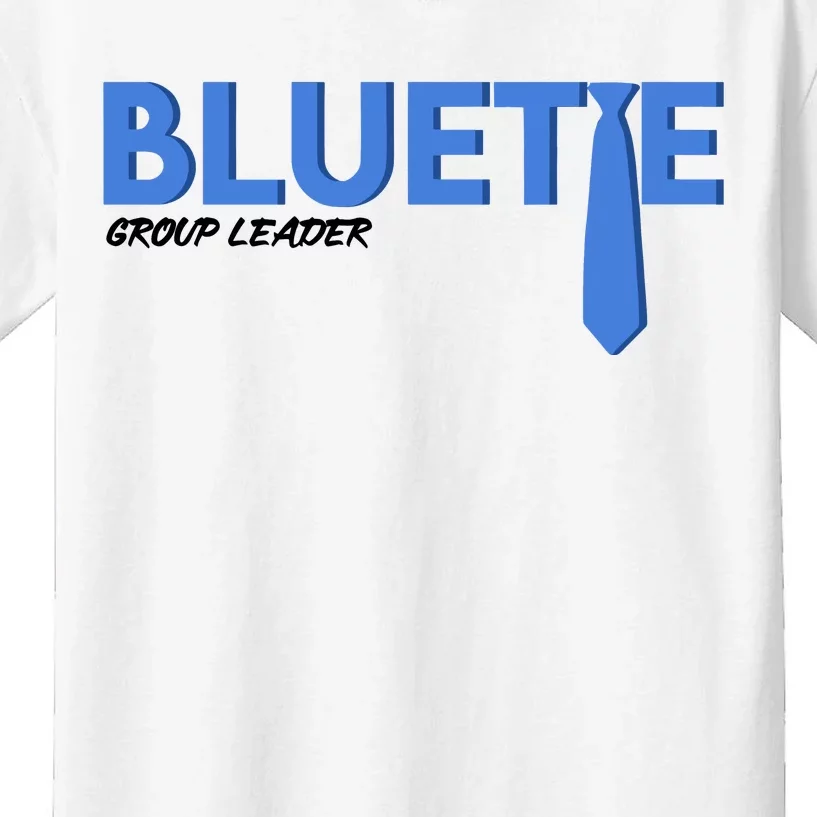 Blue Tie Group Leader Kids T-Shirt