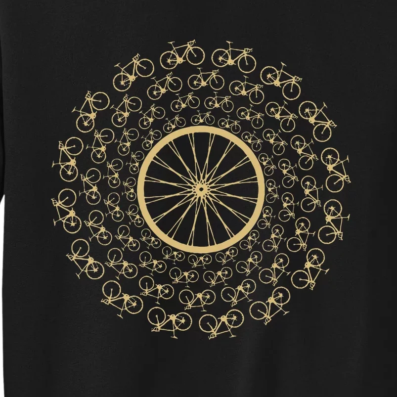 Bike Tornado Golden Racer Rim Cycling Sweatshirt