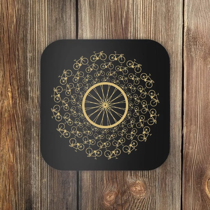 Bike Tornado Golden Racer Rim Cycling Coaster