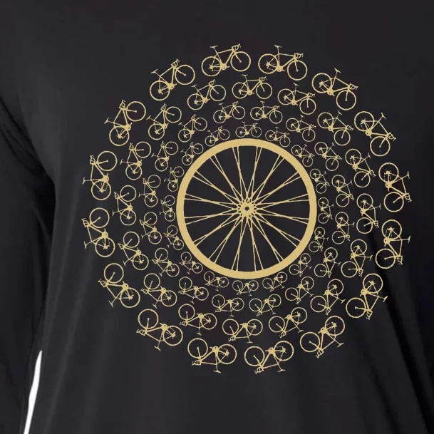 Bike Tornado Golden Racer Rim Cycling Cooling Performance Long Sleeve Crew