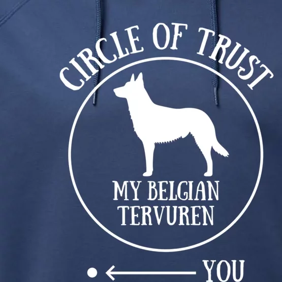 Belgian Tervuren Gift Performance Fleece Hoodie