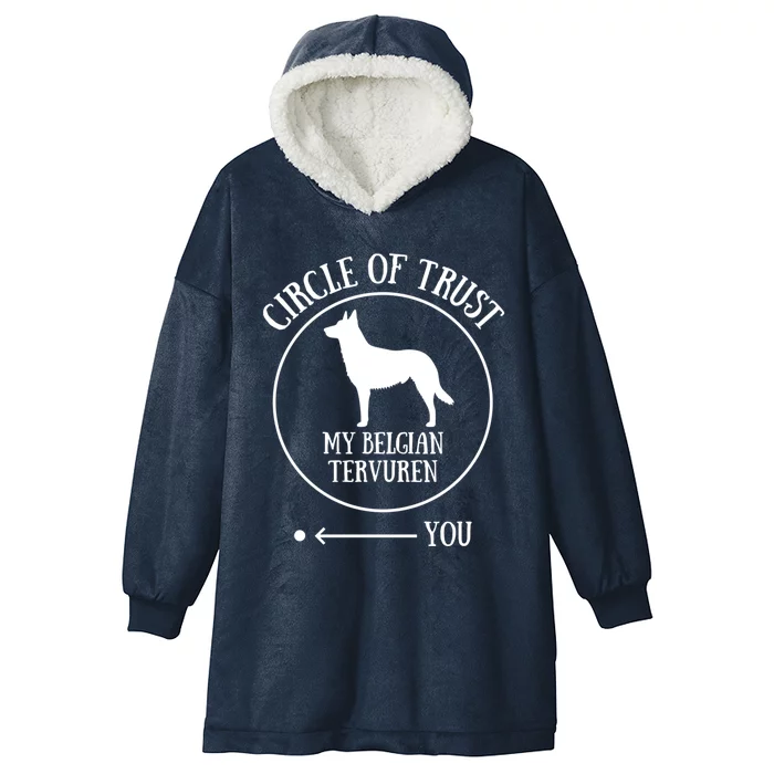 Belgian Tervuren Gift Hooded Wearable Blanket