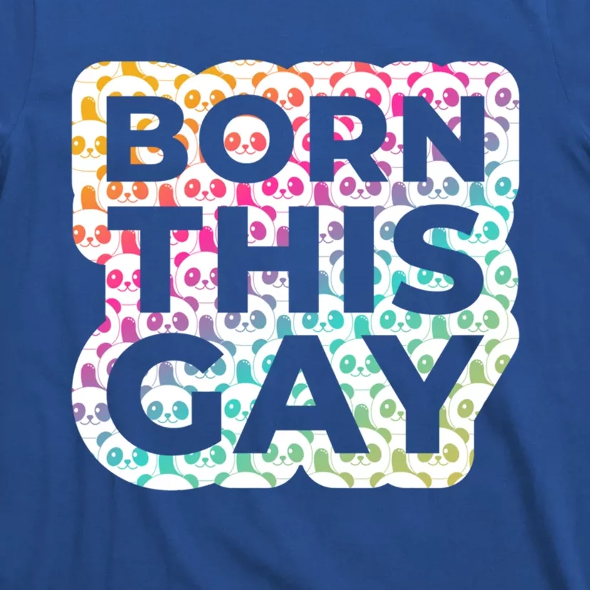 Born This Gay (Panda Edition) Cute Gift T-Shirt