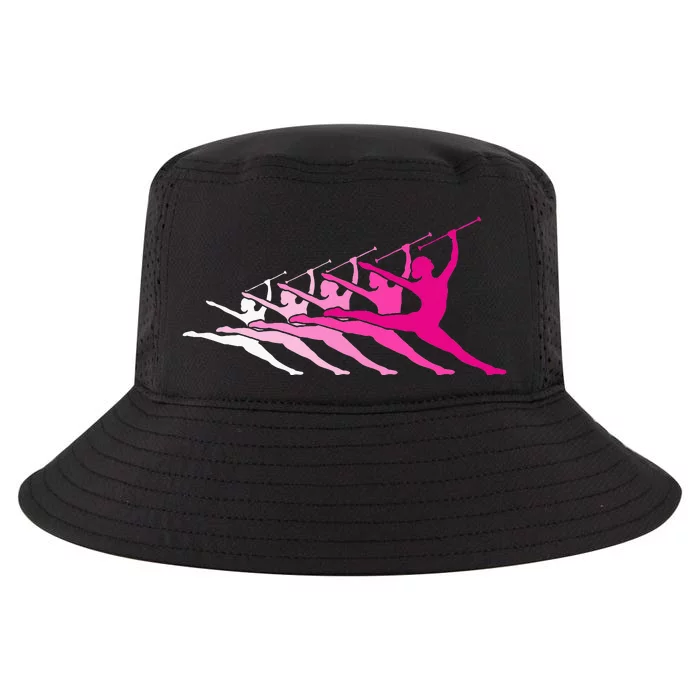 Baton Twirlers Girl Funny Baton Twirling Cute Cool Comfort Performance Bucket Hat