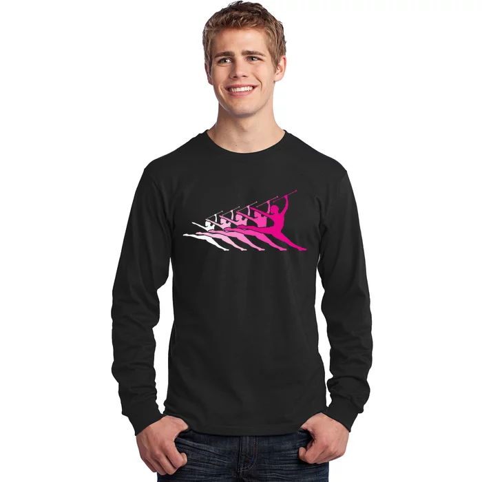 Baton Twirlers Girl Funny Baton Twirling Cute Long Sleeve Shirt