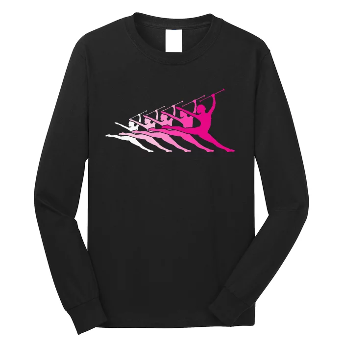 Baton Twirlers Girl Funny Baton Twirling Cute Long Sleeve Shirt