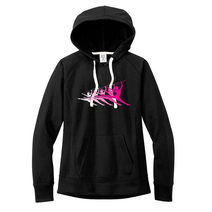 Baton Twirlers Girl Funny Baton Twirling Cute Women's Fleece Hoodie