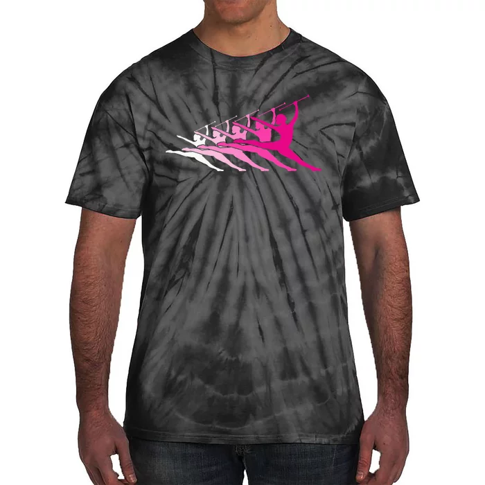 Baton Twirlers Girl Funny Baton Twirling Cute Tie-Dye T-Shirt