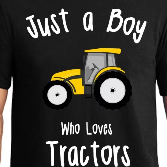 Boys Tractor Gift Pajama Set