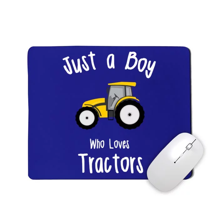 Boys Tractor Gift Mousepad