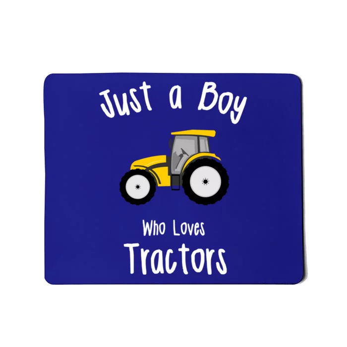 Boys Tractor Gift Mousepad