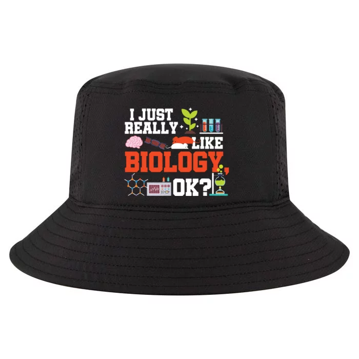 Biology Teacher Gift Science Student Biology Cool Comfort Performance Bucket Hat