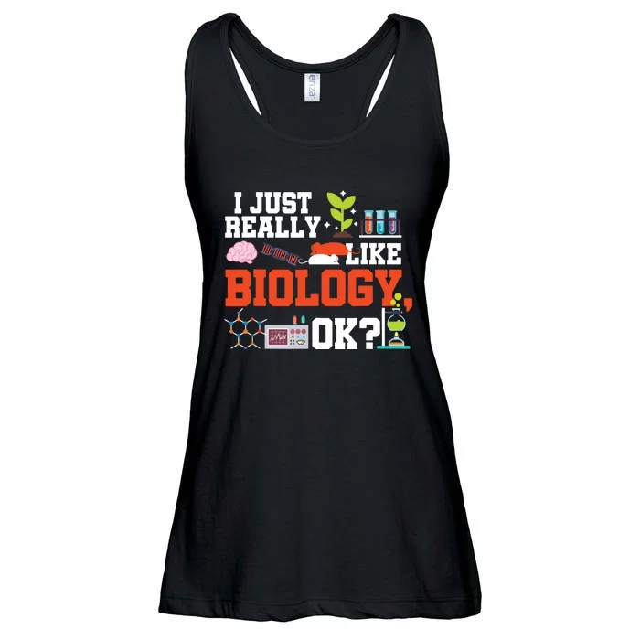 Biology Teacher Gift Science Student Biology Ladies Essential Flowy Tank