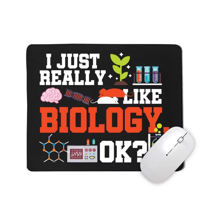 Biology Teacher Gift Science Student Biology Mousepad