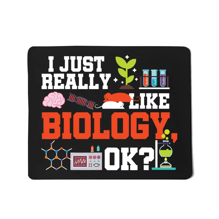 Biology Teacher Gift Science Student Biology Mousepad