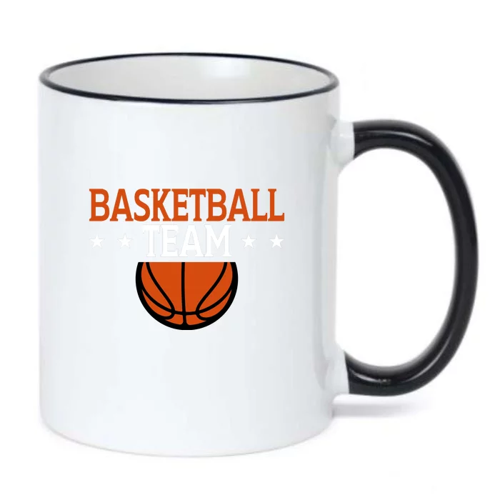 Basketball Team Gift For Basketball Player Sport Team Black Color Changing Mug