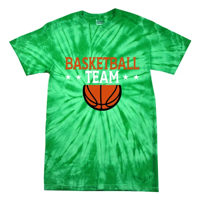 Basketball Team Gift For Basketball Player Sport Team Tie-Dye T-Shirt