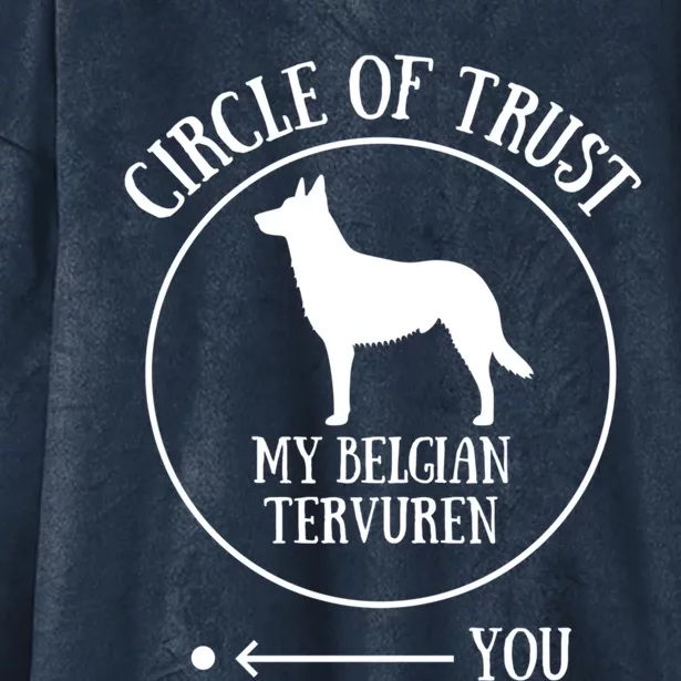 Belgian Tervuren Great Gift Hooded Wearable Blanket