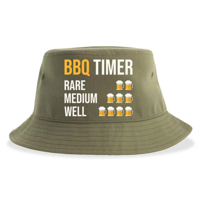 Bbq Timer Grilling Barbecue Grill Barbecue Gift Sustainable Bucket Hat