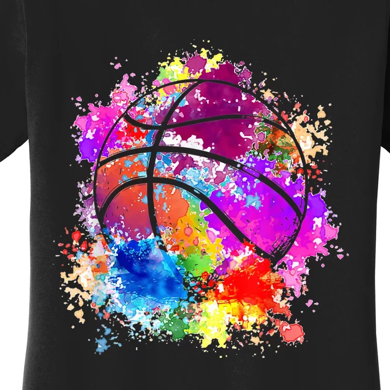 Basketball Teenagers Girls Teens Wo Baller Dunking Women's T-Shirt