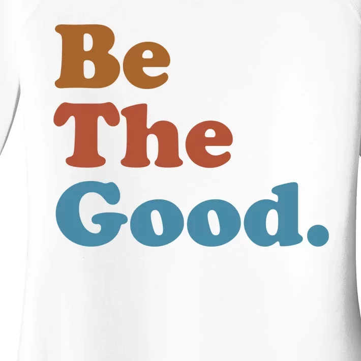 Be The Good Kindness Women's Perfect Tri Tunic Long Sleeve Shirt