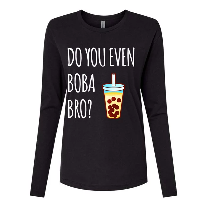 Boba Tea Hoodie - Bubble Tea Gift Womens Cotton Relaxed Long Sleeve T-Shirt