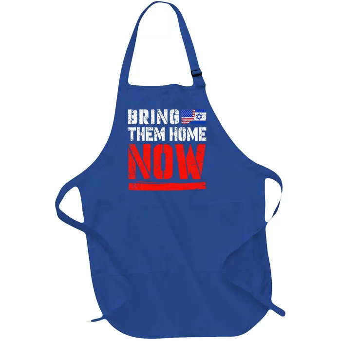 Bring Them Home Now   Bring Them Back Full-Length Apron With Pocket