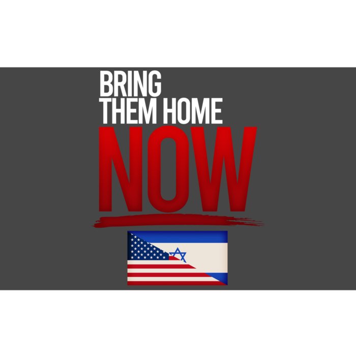 Bring Them Home Now Stand With Israel Bumper Sticker