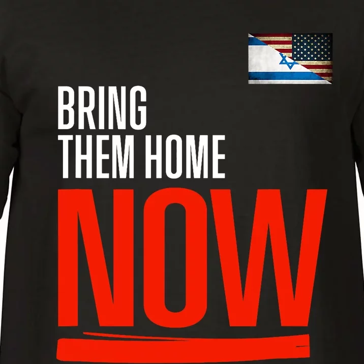 Bring Them Home Now! Stand With Israel Israel America Flag Support Israel Comfort Colors T-Shirt