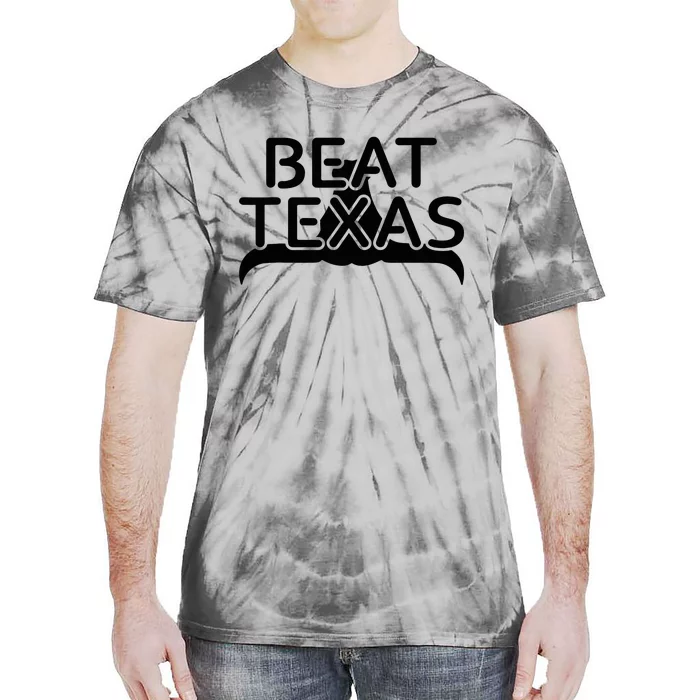 Beat Texas Horns Down Oklahoma Texas Red River Tie-Dye T-Shirt