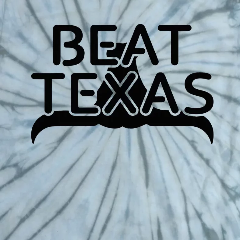 Beat Texas Horns Down Oklahoma Texas Red River Tie-Dye T-Shirt