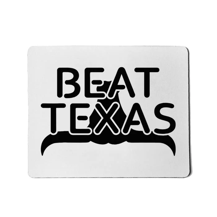 Beat Texas Horns Down Oklahoma Texas Red River Mousepad