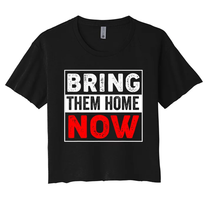 Bring Them Home Now Vintage Women's Crop Top Tee