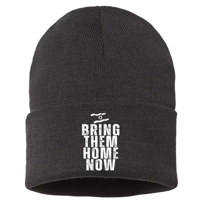 Bring Them Home Now Sustainable Knit Beanie