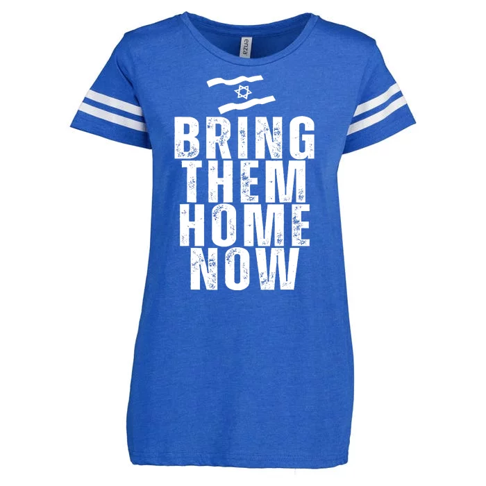 Bring Them Home Now Enza Ladies Jersey Football T-Shirt