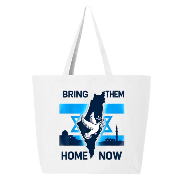 Bring Them Home Now! Stand With Israel Flag America 25L Jumbo Tote