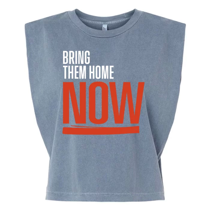 Bring Them Home Now Garment-Dyed Women's Muscle Tee