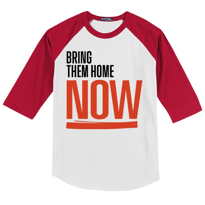 Bring Them Home Now Kids Colorblock Raglan Jersey