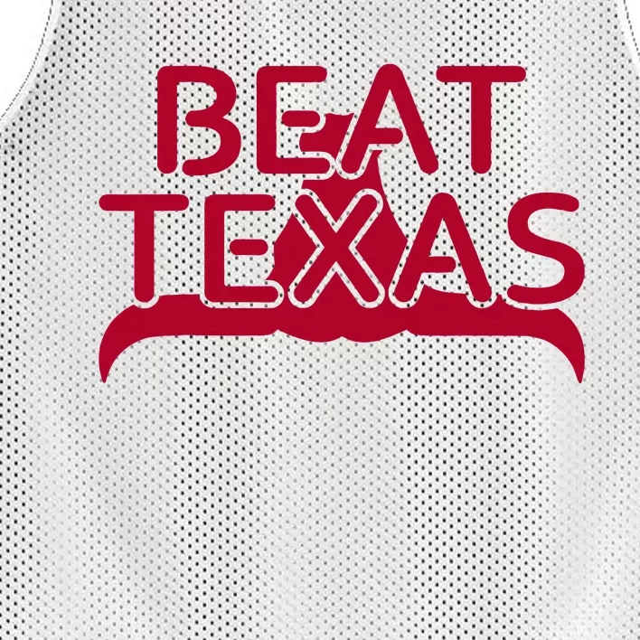 Beat Texas Horns Down Oklahoma Texas Red River Mesh Reversible Basketball Jersey Tank