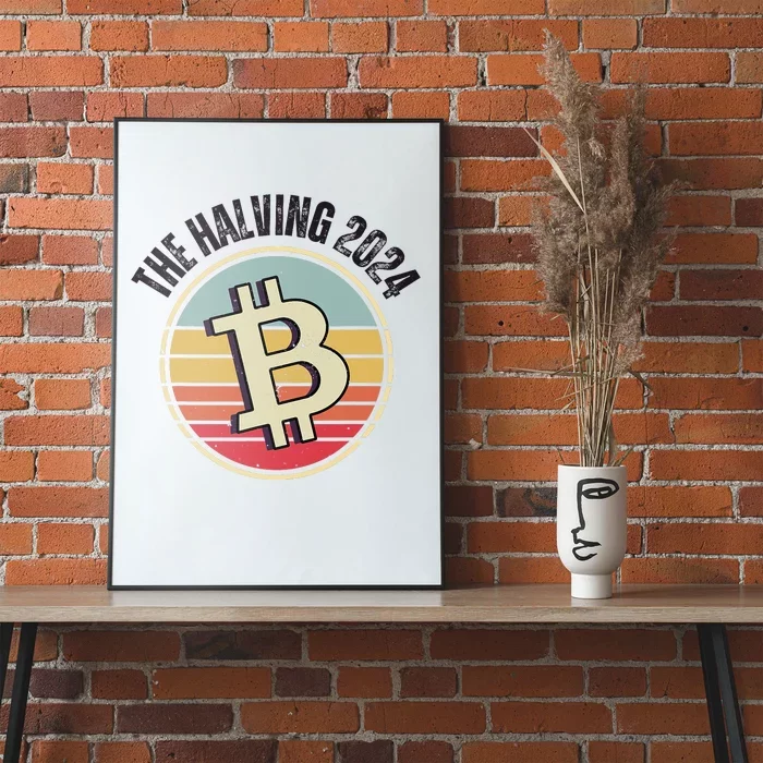 Bitcoin The Halving 2024 Poster