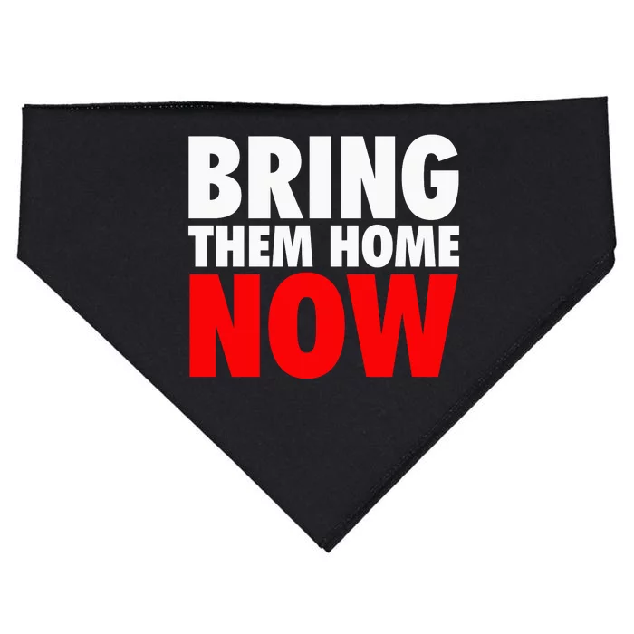 Bring Them Home Now USA-Made Doggie Bandana