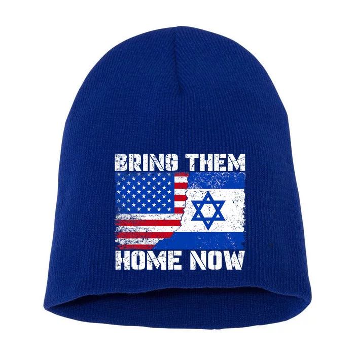 Bring Them Home Now Short Acrylic Beanie