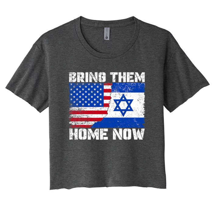 Bring Them Home Now Women's Crop Top Tee