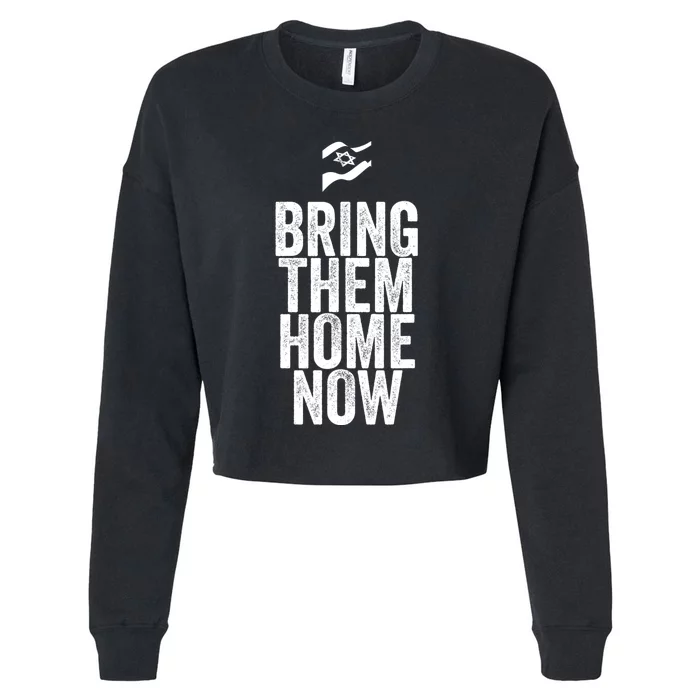 Bring Them Hone Now Cropped Pullover Crew