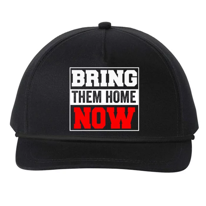 Bring Them Home Now Vintage Snapback Five-Panel Rope Hat