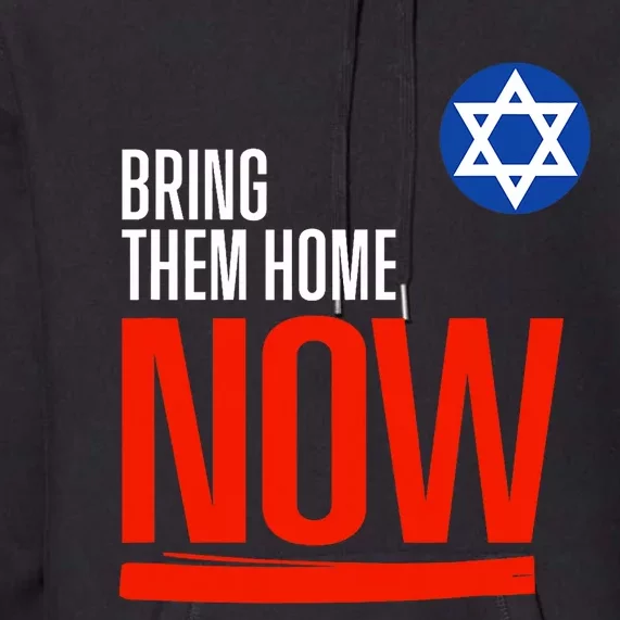 Bring Them Home Now! Stand With Israel Star Of David Premium Hoodie