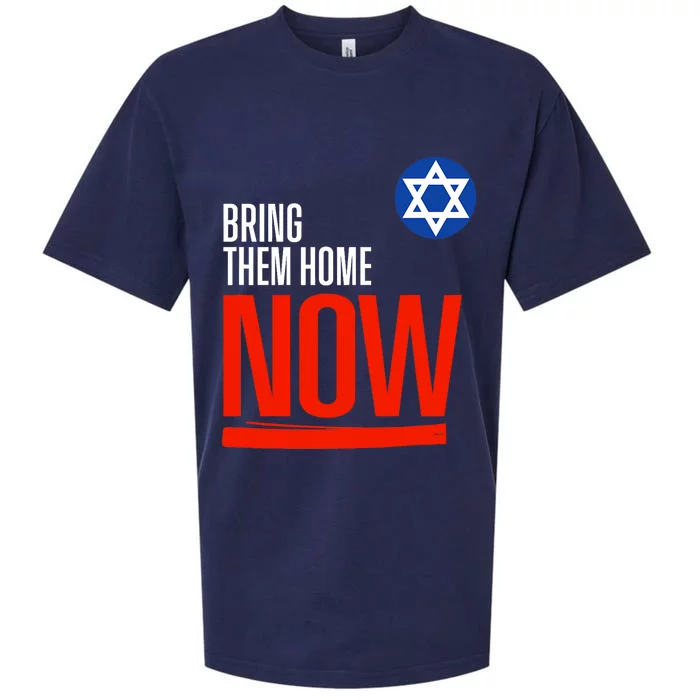 Bring Them Home Now! Stand With Israel Star Of David Sueded Cloud Jersey T-Shirt