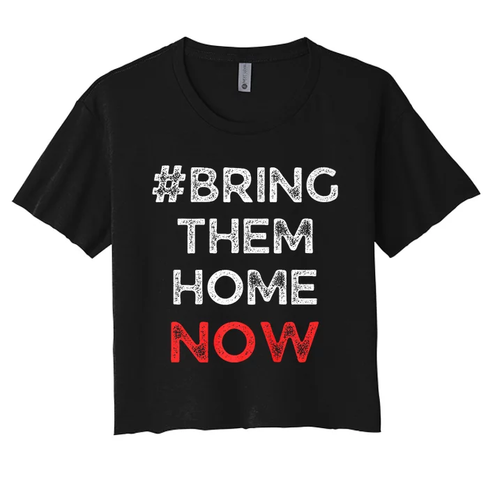 Bring Them Home Now Vintage Women's Crop Top Tee